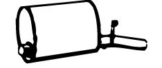 WALKER 08678 End Silencer